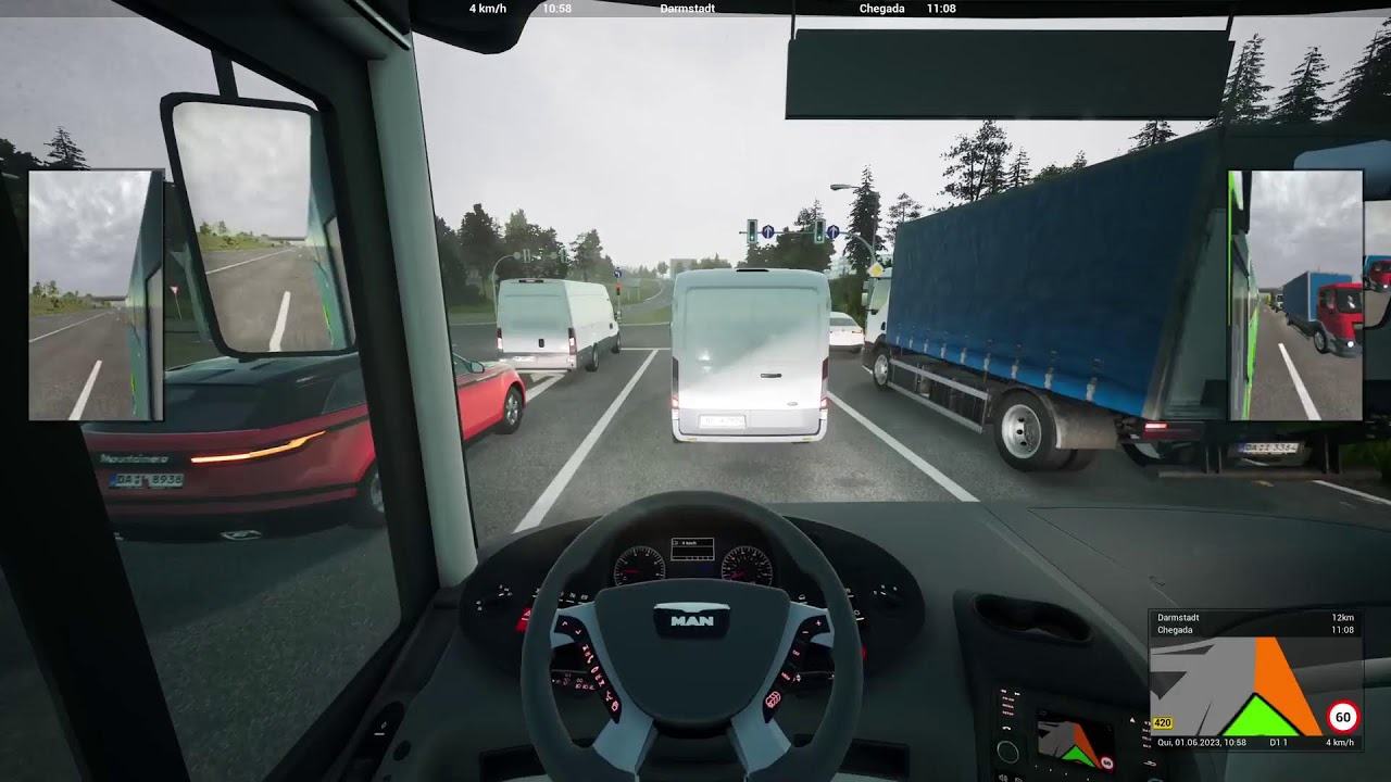 Fernbus Coach Simulator PS5 Transporte Rodoviário de Passageiros Parte 1