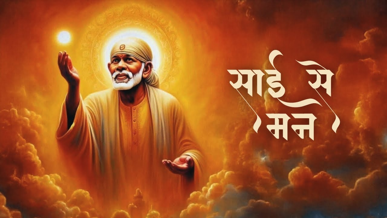 Sai Se Man (Lyrics Video) - Manhar Udhas, Pandit K Razdan | Shirdi wale Sai Baba