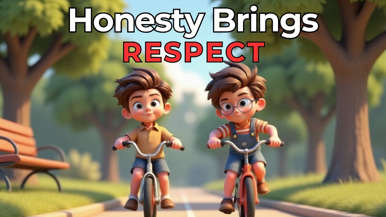 Honesty Brings Respect 🌟 | Moral Story for Kids in English | Life Lessons Story