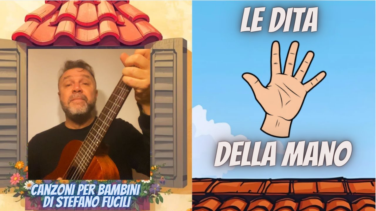 Le Dita Della Mano 🖐️ - Canzoni per Bambini di Stefano Fucili 