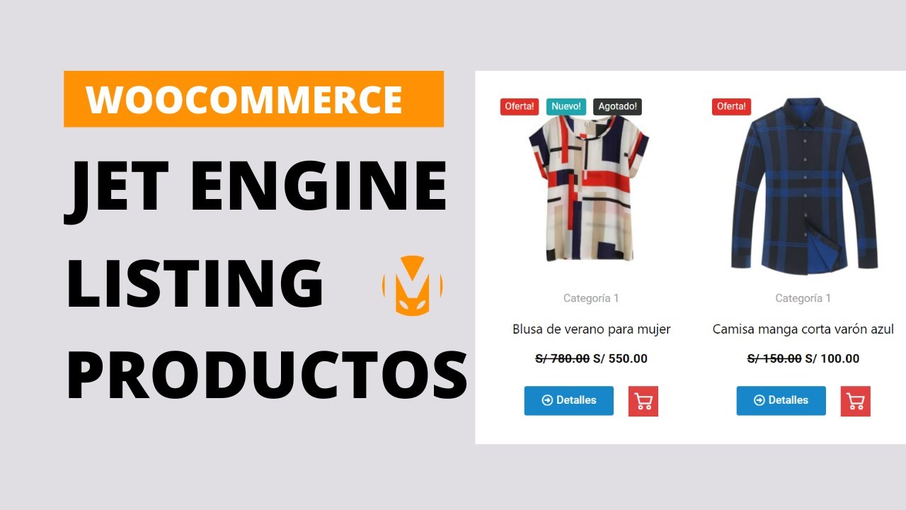 Jet Engine Listing Grid de Productos y Dynamic Visibility - Tutorial completo en español
