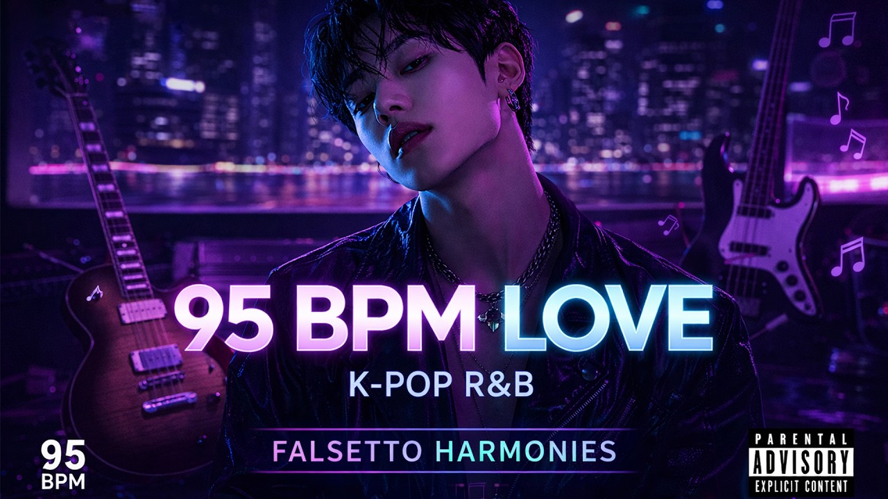 95 BPM LOVE (구십오 BPM Love) – Smooth K-Pop R&B Groove | Falsetto Harmonies