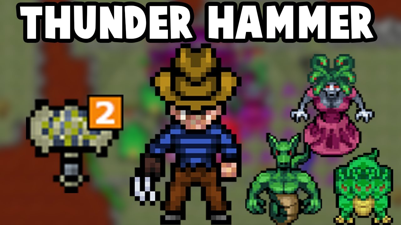 PROBANDO EL THUNDER HAMMER TIER 2 EN HELMO MMORPG