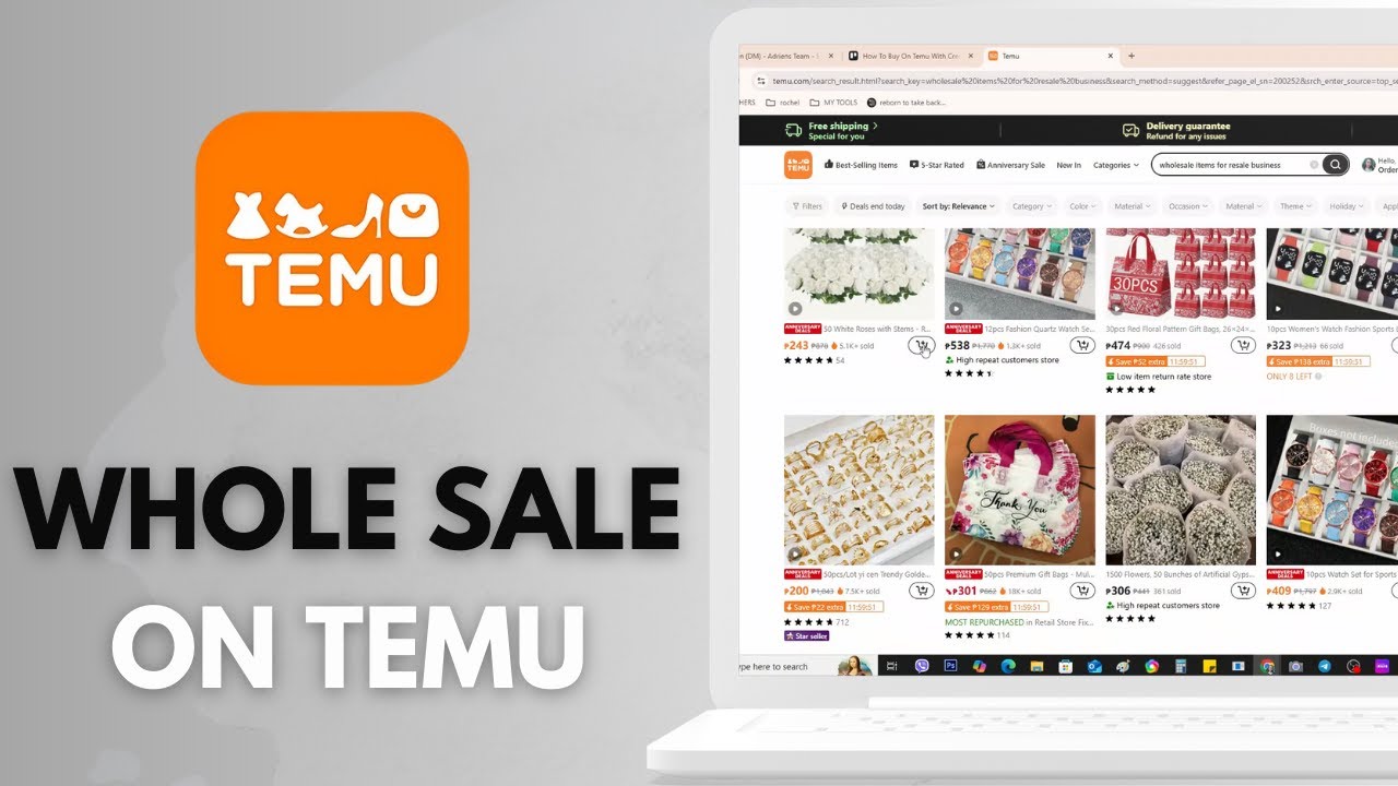 How To Buy Wholesale From Temu