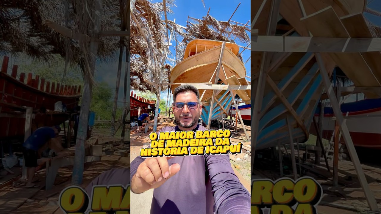 O maior barco de Icapu&iacute;