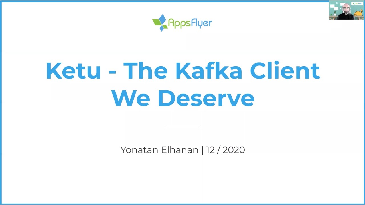 Ketu - The Kafka Client We Deserve - Yonatan Elhanan - re:Clojure 2020