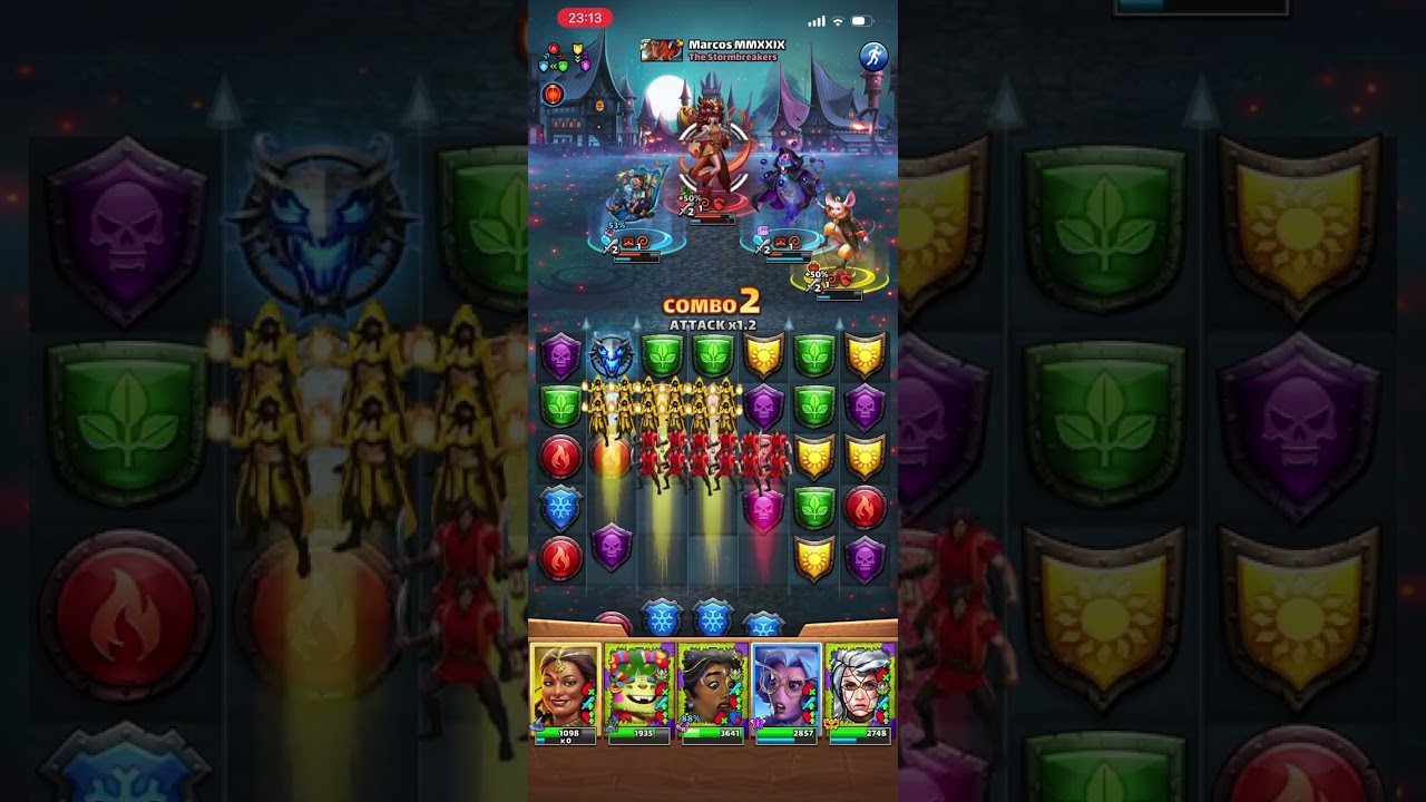 Empires & Puzzles | Battle vs. Bai Yan