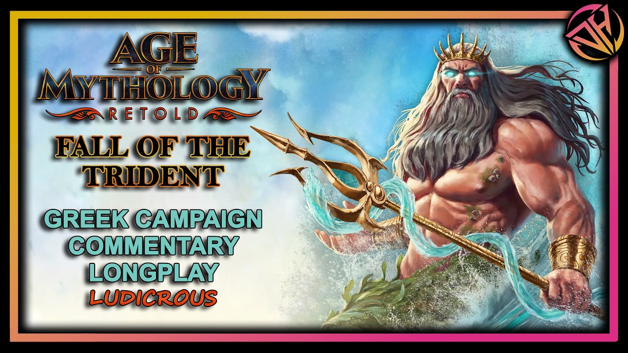 AoM:R - Fall of the Trident Post Patch Greek Campaign Longplay with Commentary (Ludicrous)