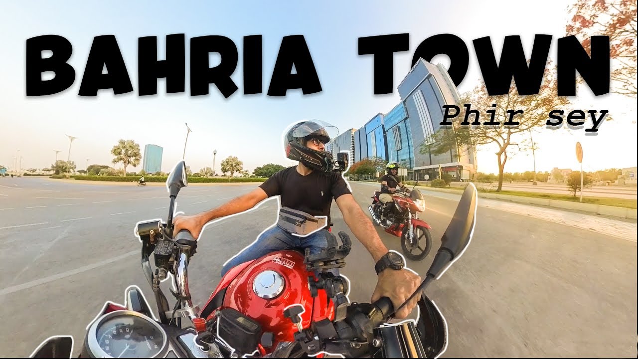 Exploring Bahria Town Karachi | Crashed my new Insta360