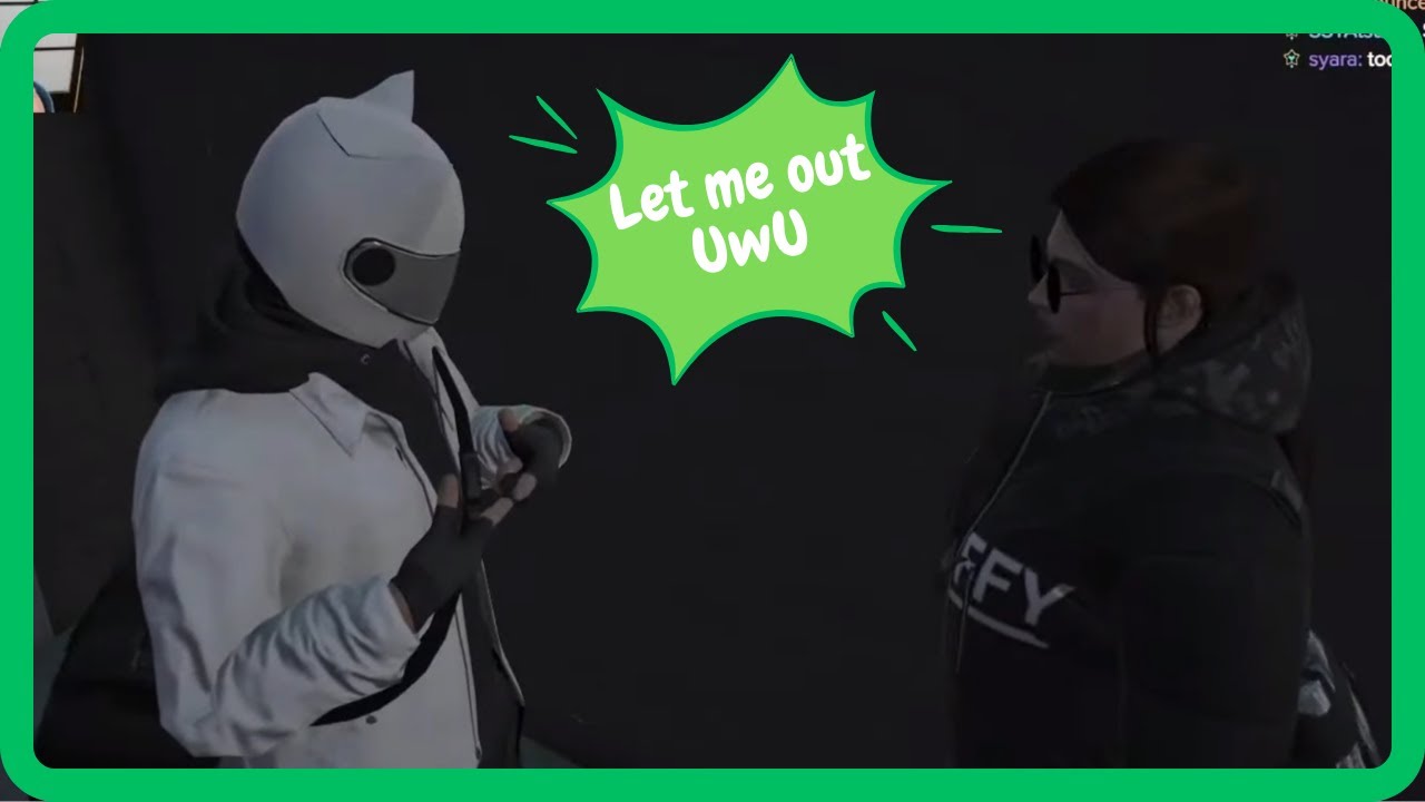 Yuno goes UwU mode to go out of the house | GTA RP