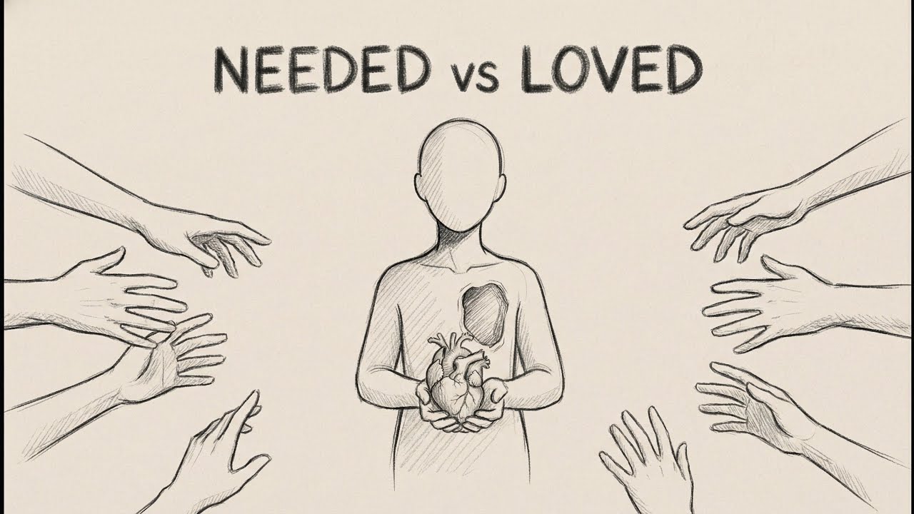 Why Being Needed Feels Safer Than Being Loved | The Psychology of Self-Worth #psychology #selfworth 