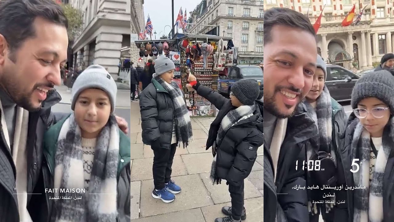 سنابات علي الكتبي🇦🇪| اول زيارة في لندن 🇬🇧 شعور العيال🥰 الجدول كله عند سيف 😂 اقوى معيون بالسفرة 🤗