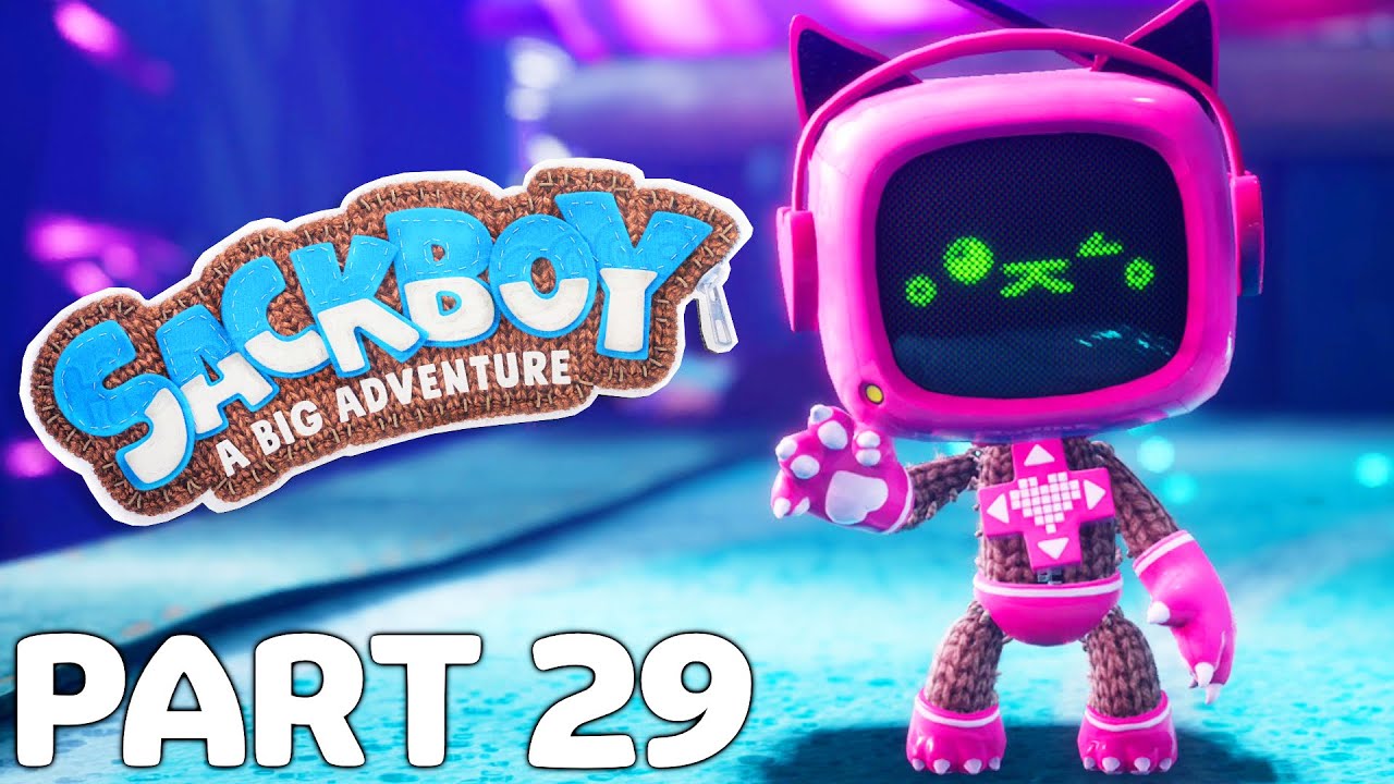 Sackboy A Big Adventure - Electro Swing 100% Walkthrough Part 29 - PS5 Gameplay