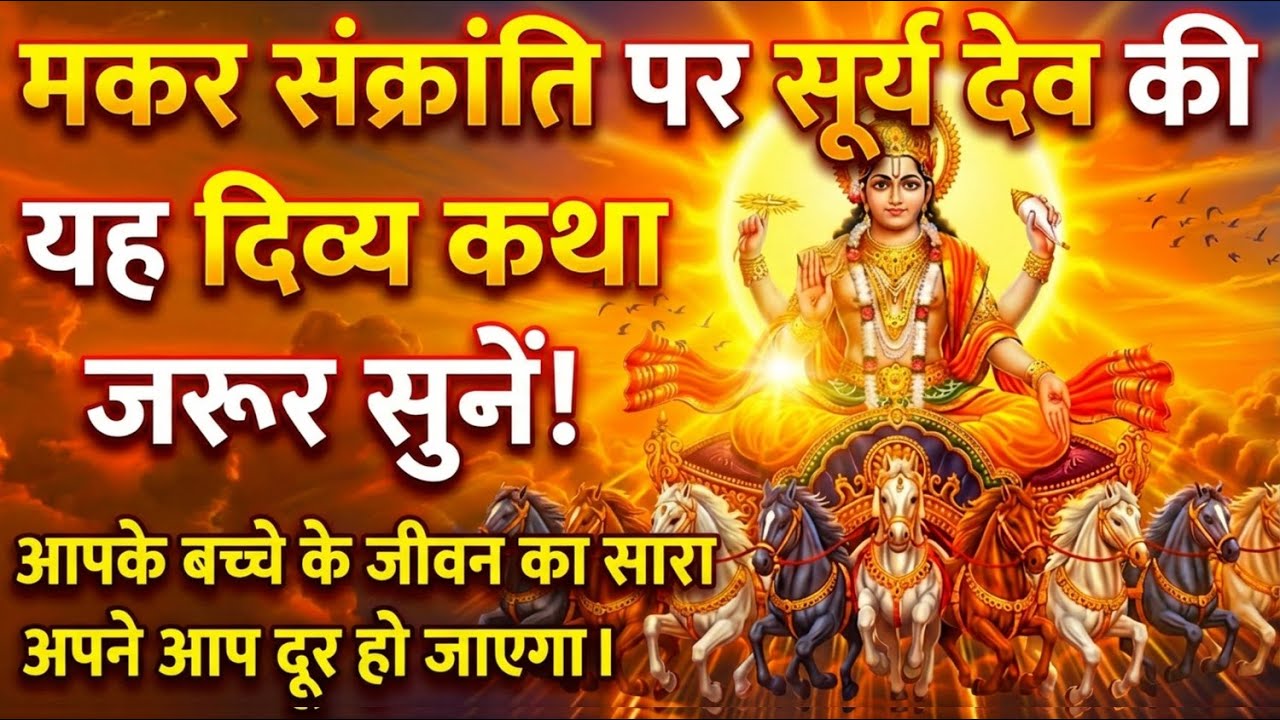 मकर संक्रांति की कथा | Makar Sankranti Ki Katha | Dharmraj Ki Kahani | Makar Sankranti Vrat katha