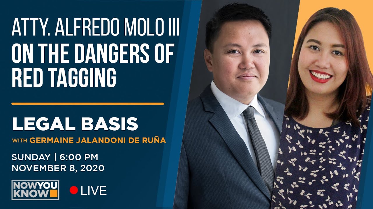 LEGAL BASIS: On Dangers of Red Tagging