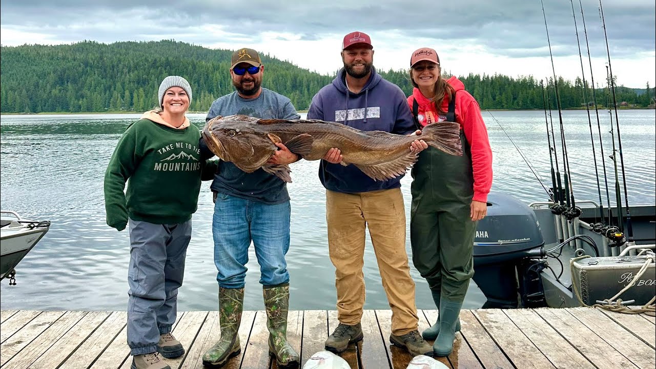 MONSTER LINGCOD | Alaska Fishing | We Caught the Biggest LINGCOD of Our Lives!