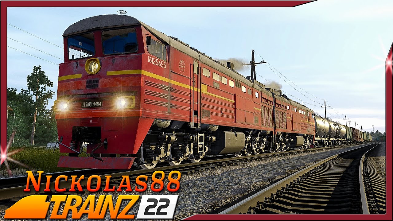 Trainz 22: Вкатываем груз в первые рабочие недели 2024 🚂 🚃🚃🚃