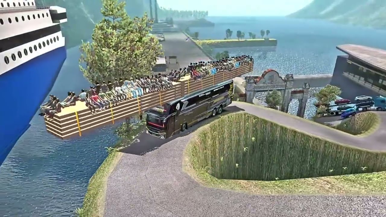 Bus Travel Beyond Ordinary Altitude - Eyro Truck Simulator 2