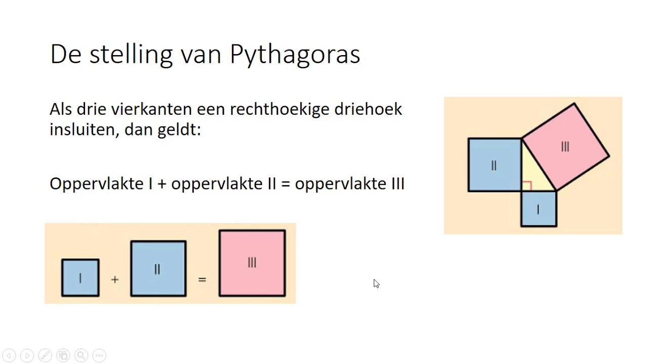 De stelling van Pythagoras (2 HAVO/VWO & 2 VWO)