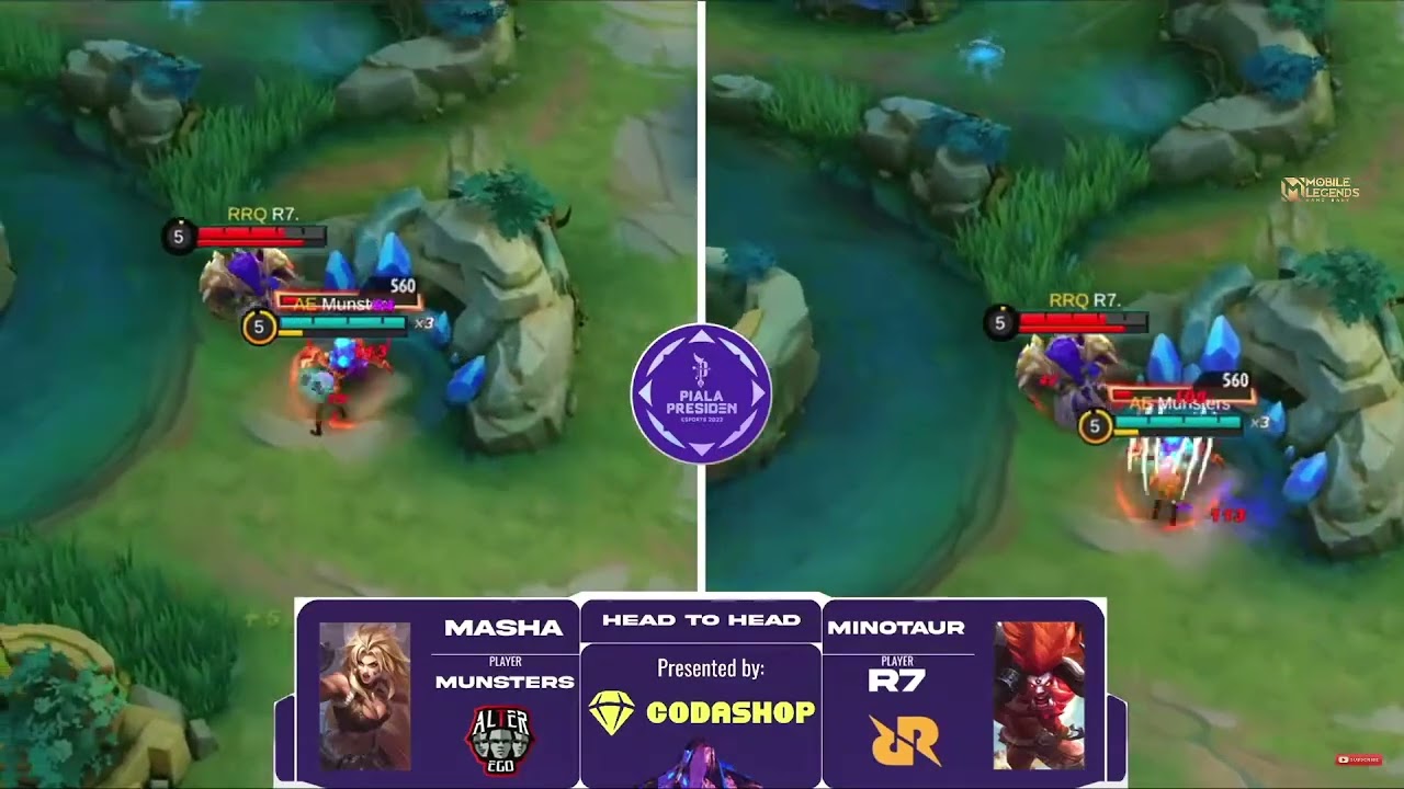 RRQ  Hoshi Vs Alter ego Game 1   RRQ Vs AE piala  presiden 2022 MLBB