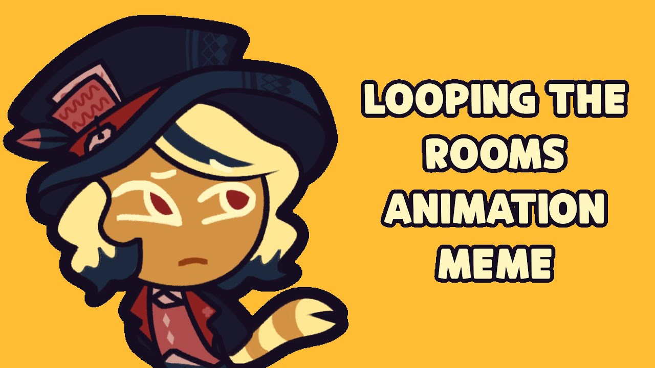 LOOPING THE ROOMS &bull; Animation Meme &bull; Wonderbread!Roguefort Cookie [Cookie Run AU]