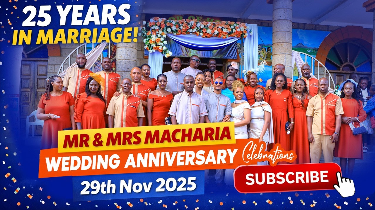 MR & MRS MACHARIA WEDDING