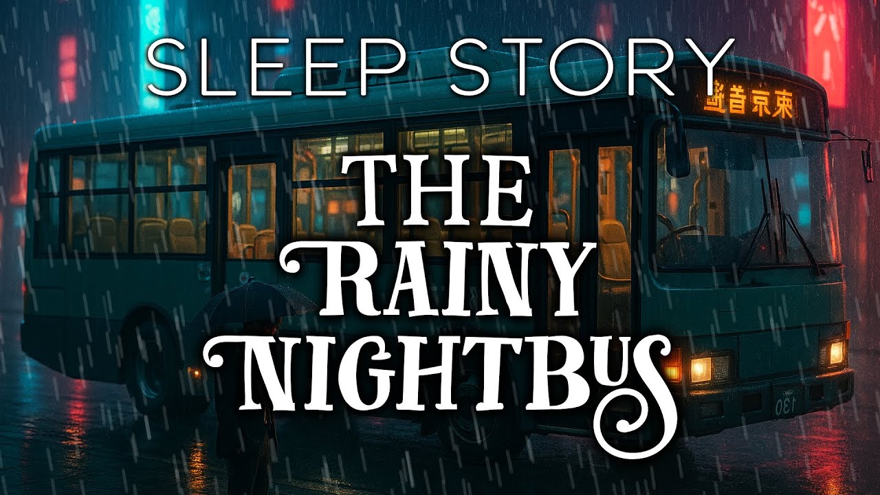 The Tokyo Nightbus: A Rainy Sleepy Story About Letting Go
