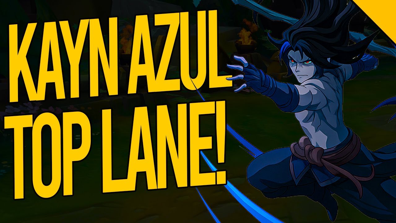 Kayn azul top AMASSAR Malphite é sacanagem 😂