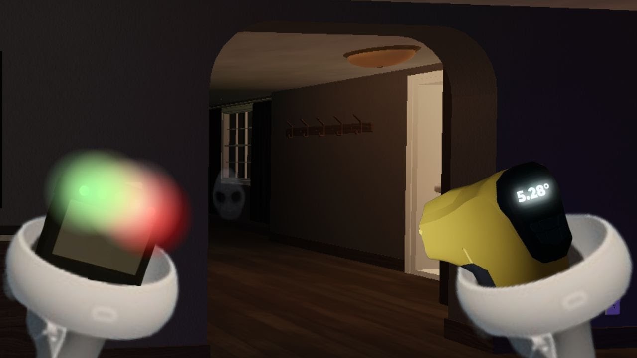 Going Roblox Ghost Hunting In VR