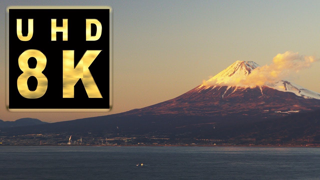 8K Mt,Fuji Japan 8K