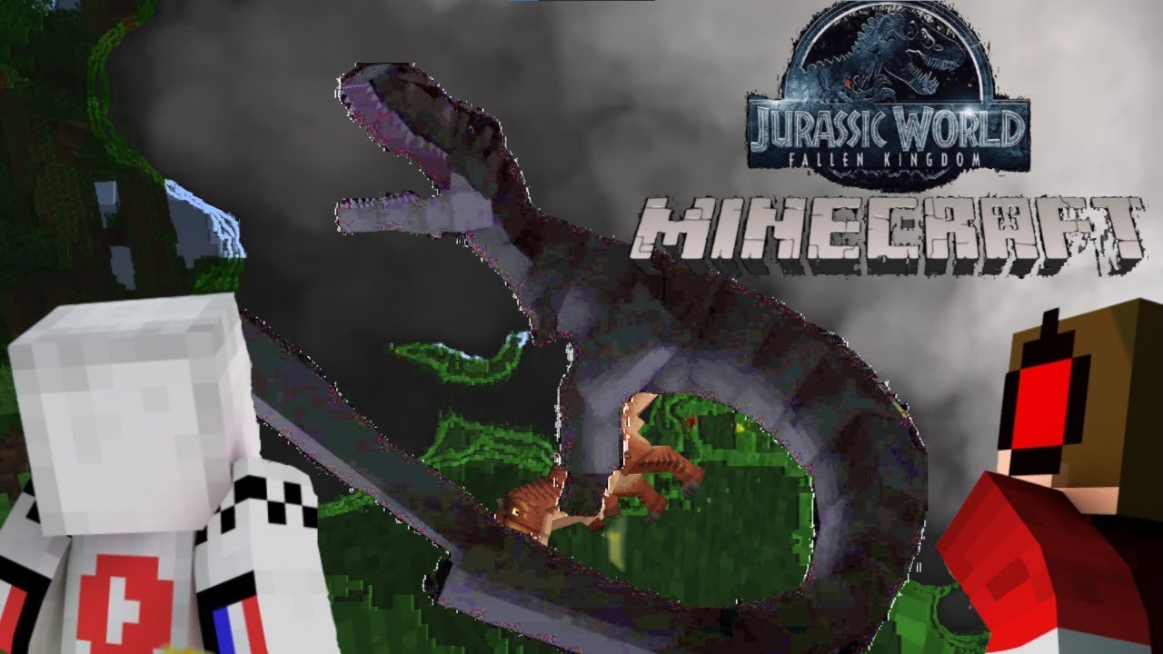 Minecraft Jurassic World 2 (Fallen Kingdon) - O FILME
