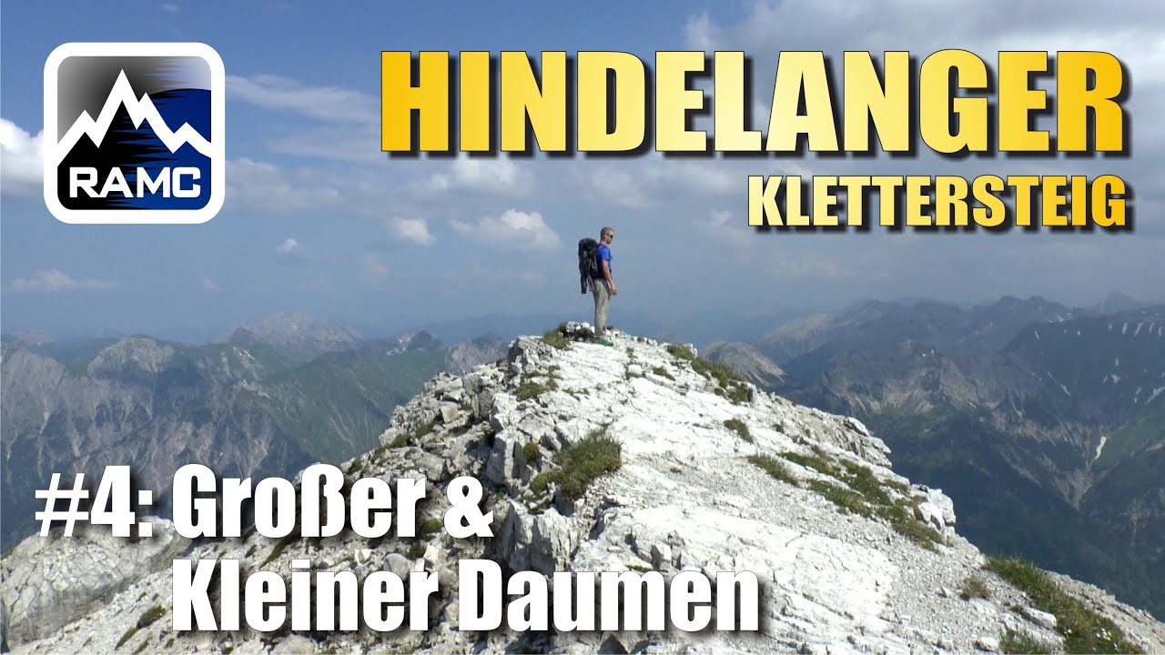 Hindelanger Klettersteig #4: Gipfel Gro&szlig;er Daumen (GoPro HD) - Abenteuer Alpin 2013 (1.4)