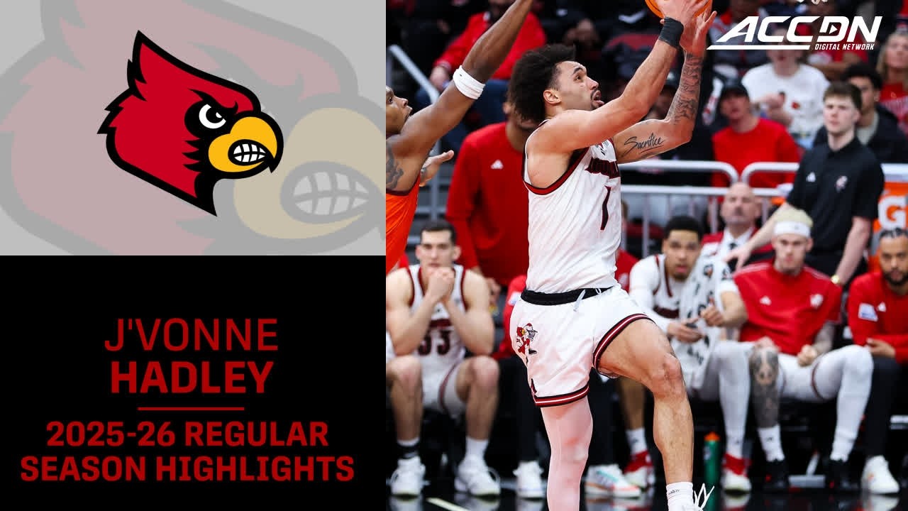 Louisville G J'Vonne Hadley Regular Season Highlights | 2025–26 ACC Men’s Basketball