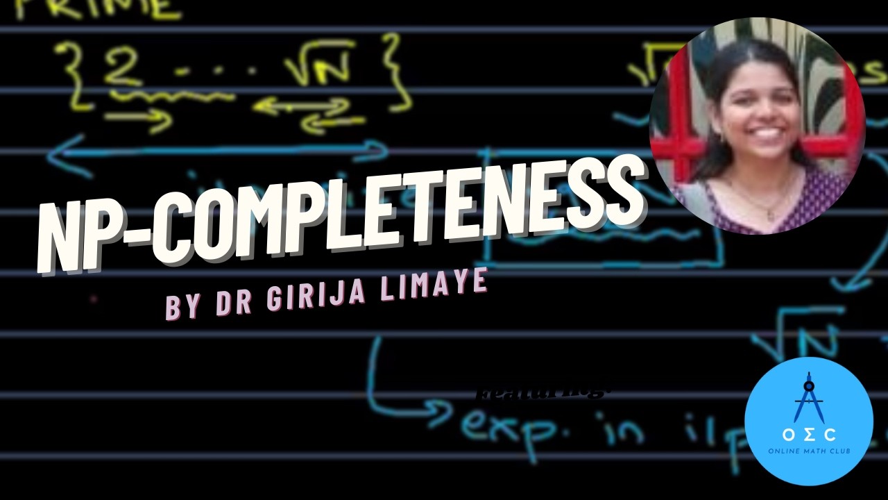 A gentle introduction to NP Completeness by Dr Girija Limaye