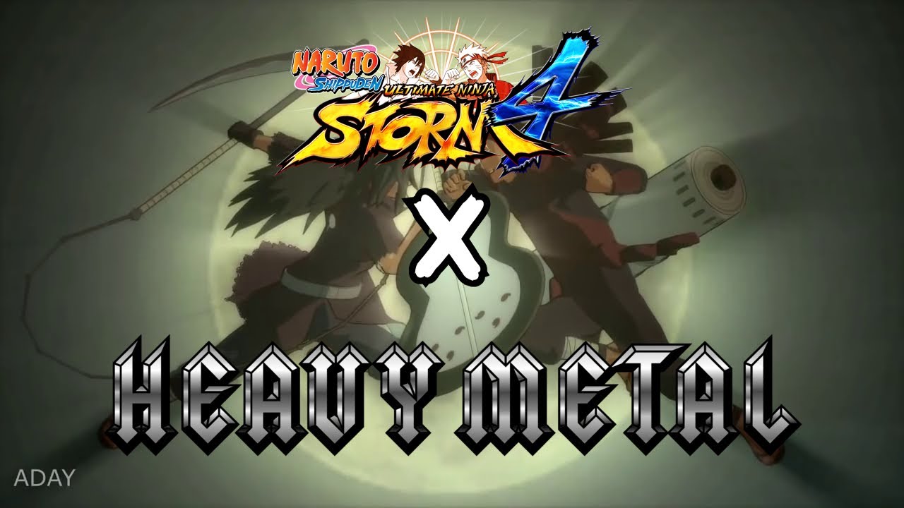 Naruto Ultimate Ninja Storm 4 QTEs but with Rock/Metal Music