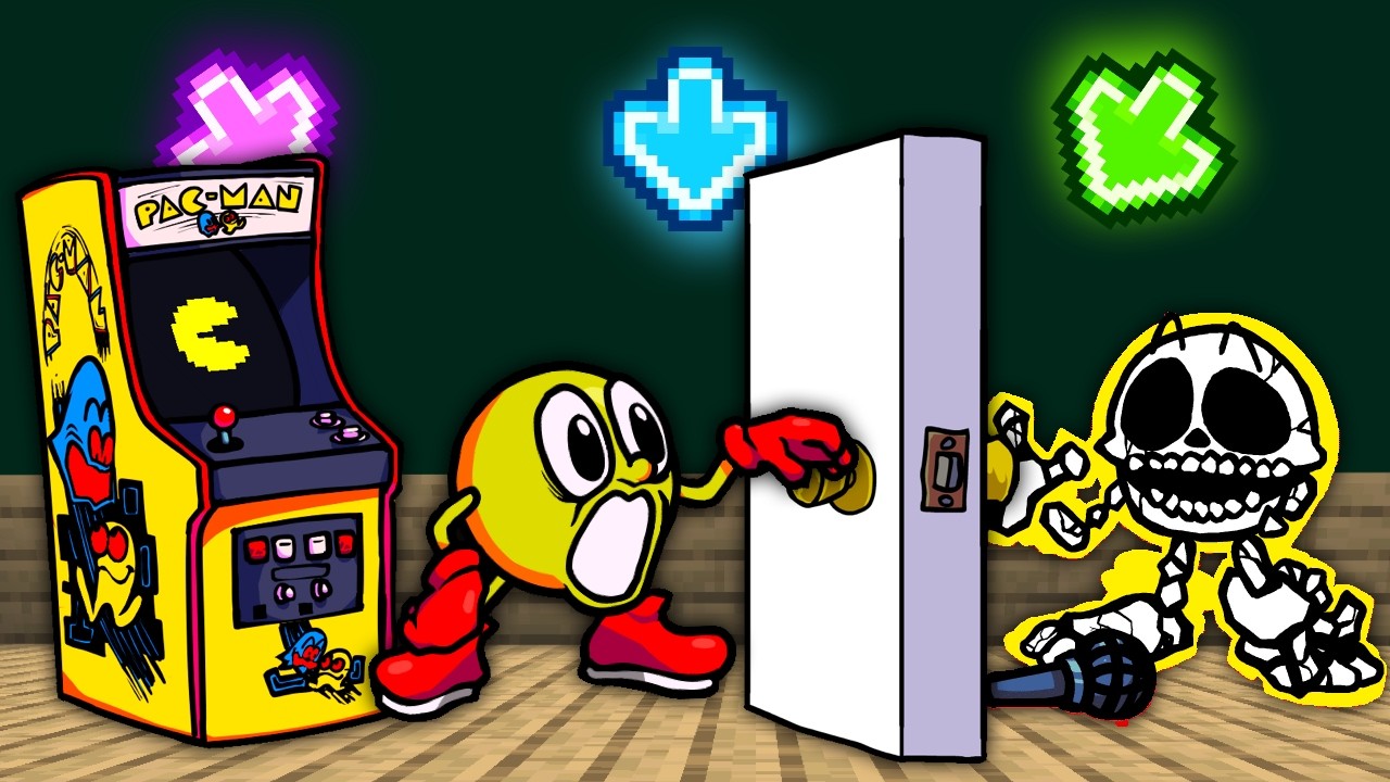 PAC-MAN | FNF Character Test | Gameplay VS Playground
