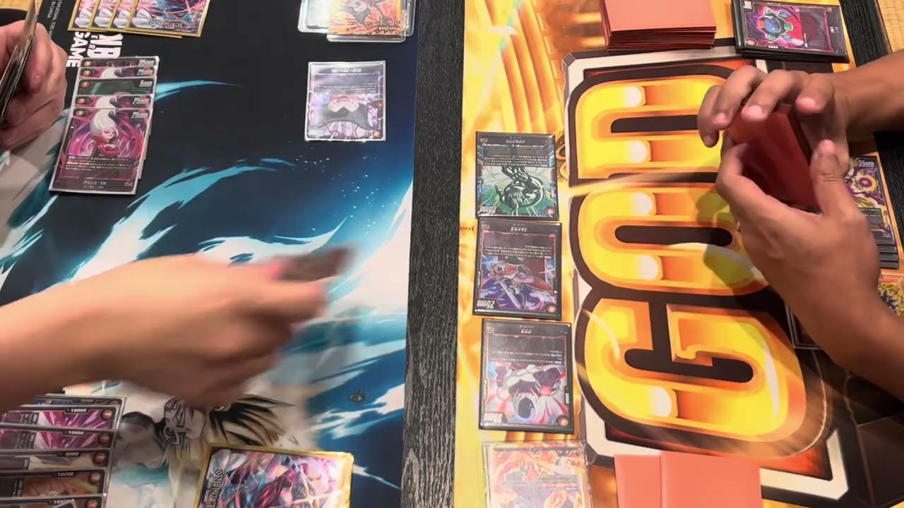 2025年9月27日　ドラゴンボールフュージョンワールド公認決勝！黄キング・ゴマー対黄クウラ