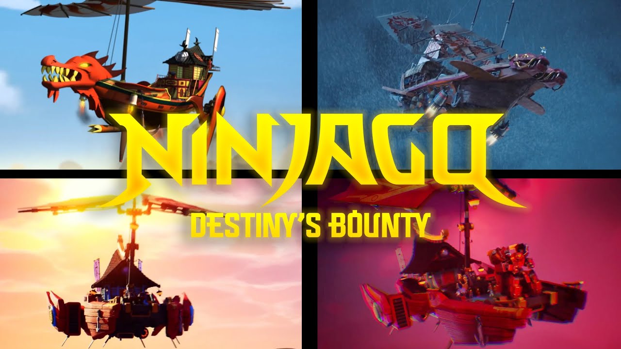 Ninjago - Evolution of Destiny's Bounty (2012-2024)