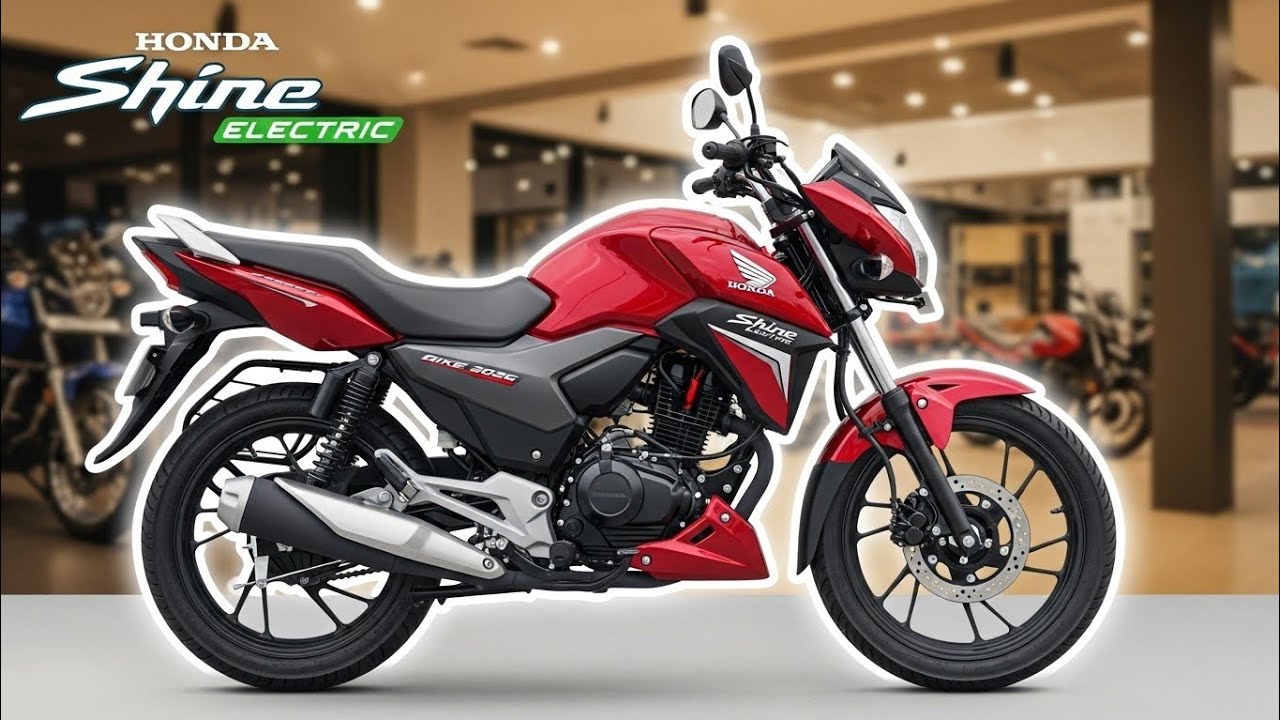 HONDA Shine Electric SHOCKS Everyone ⚡ 100KM Range & Price Revealed