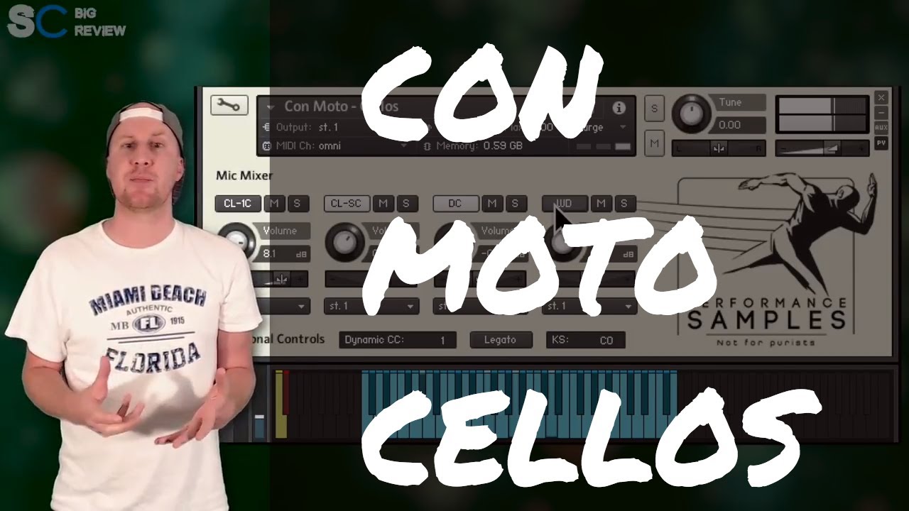 Performance Samples : Con Moto Cellos - The Samplecast Big Review