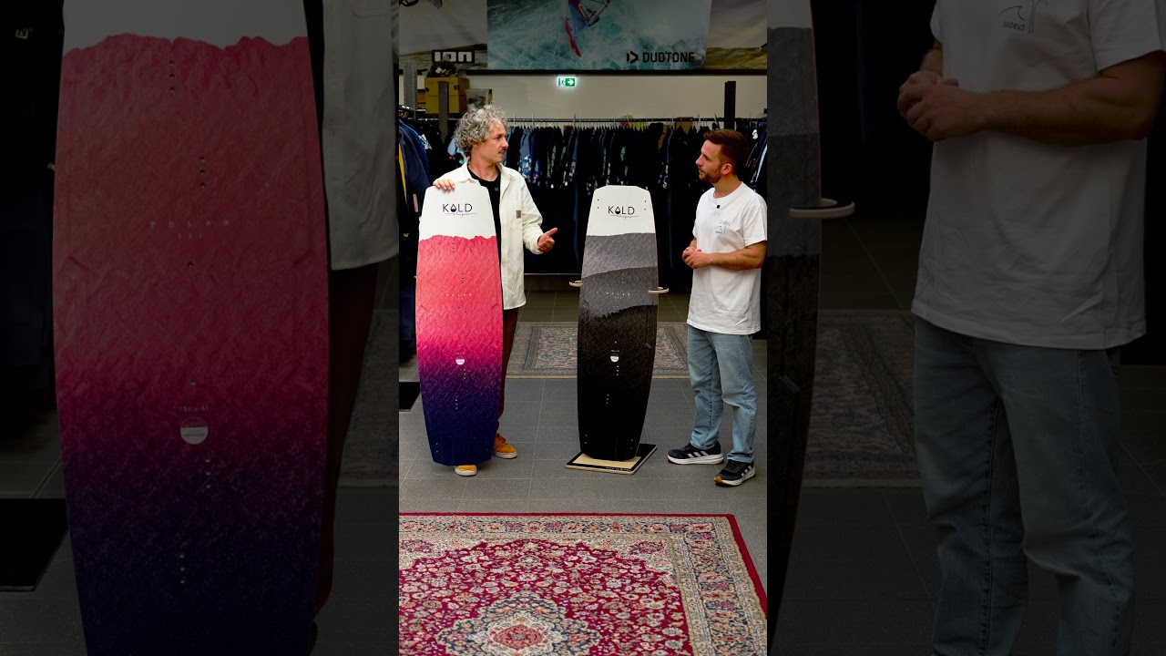 The brand-new KOLD Shapes Polar III! 🌊What&rsquo;s new?⚡️#surfpirates #koldshapes #kiteboard
