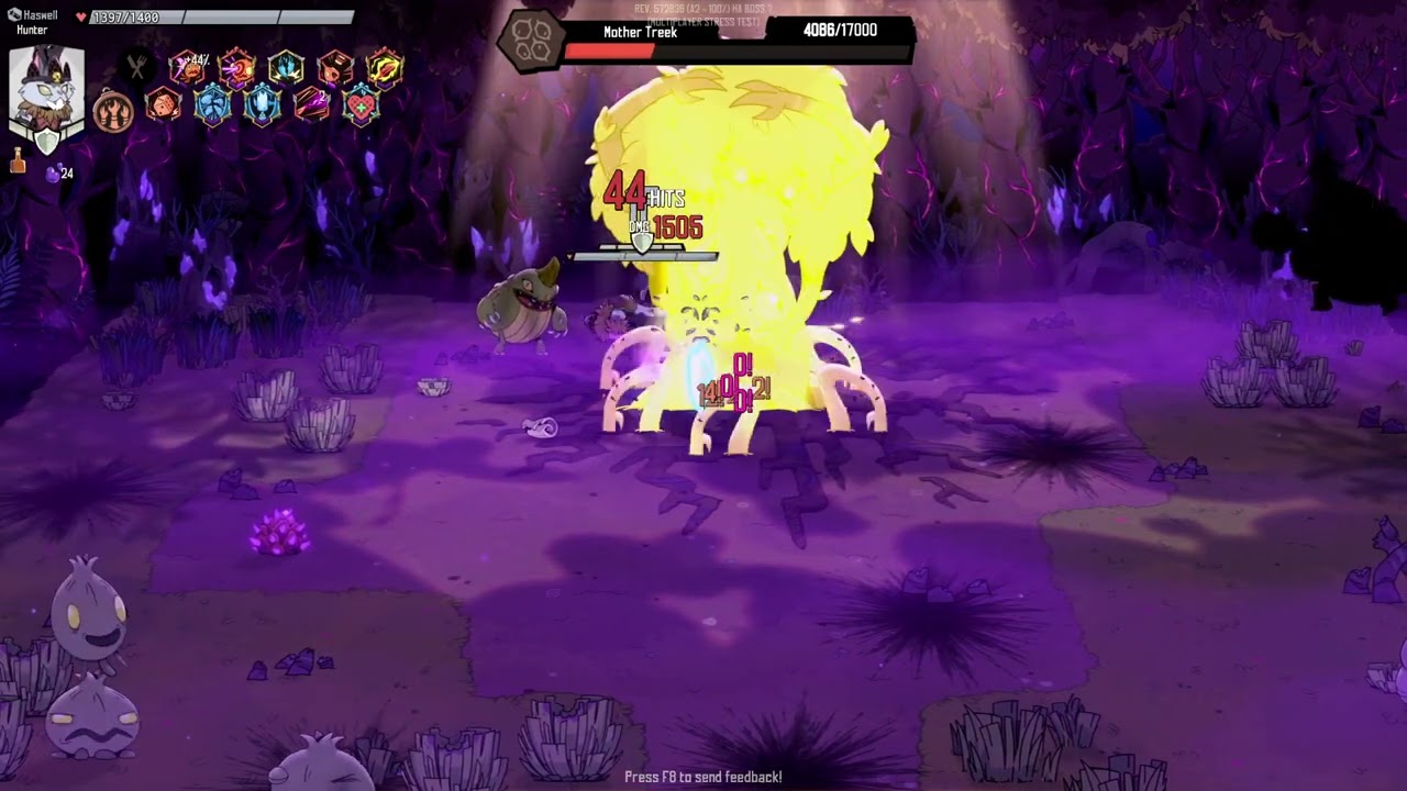 Rotwood  Mother Treek Boss Fight