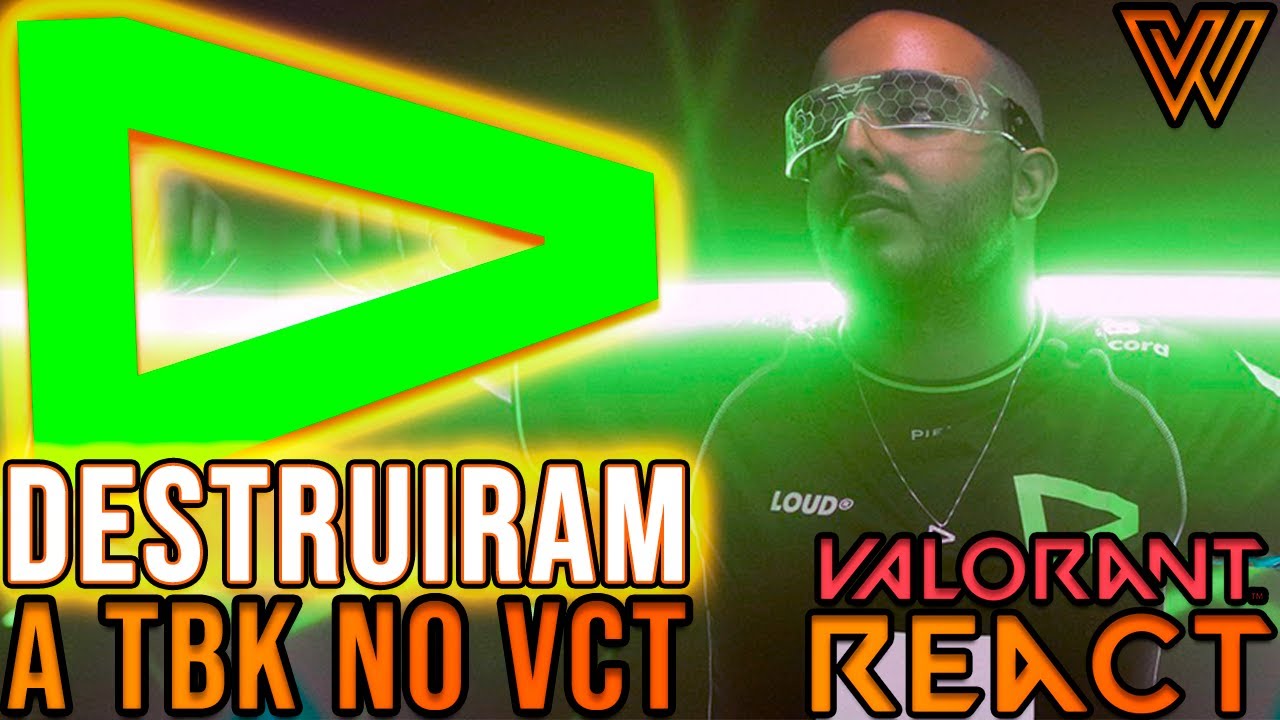 LOUD Atropelou & Amassou a TBK... Highlights INSANOS! | VALORANT React