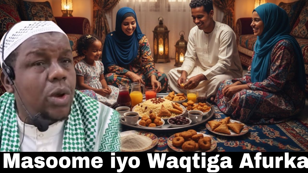 Masoome Xilliga Afurka iyo Dadka Masaajidaha Jiifta || Macalin Bakar Shuqaale