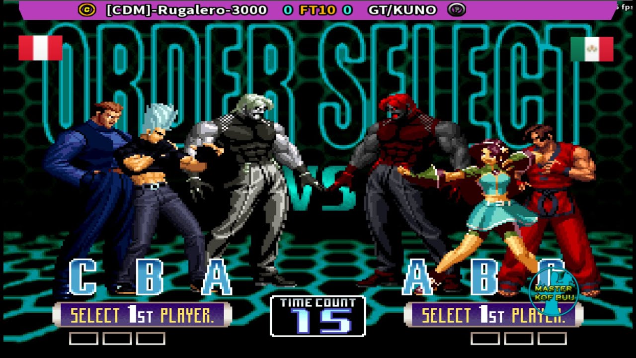 KOF 2002- MÉXICO LE DA CLASES A RUGALERO3000 CON RUGAL