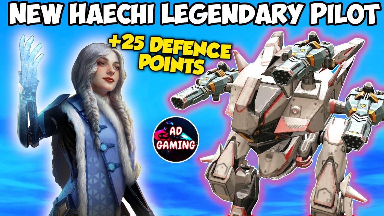 New HAECHI Legendary Pilot is it Worth it??? - War Robots Mk2 Gameplay WR
