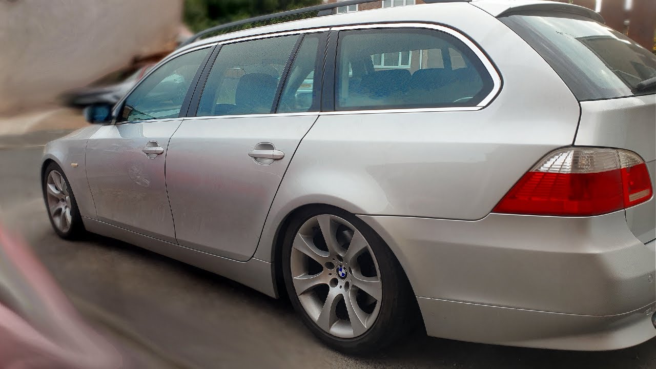 How To Release Compressed Air From Air Suspension On A BMW E61 5 Series
