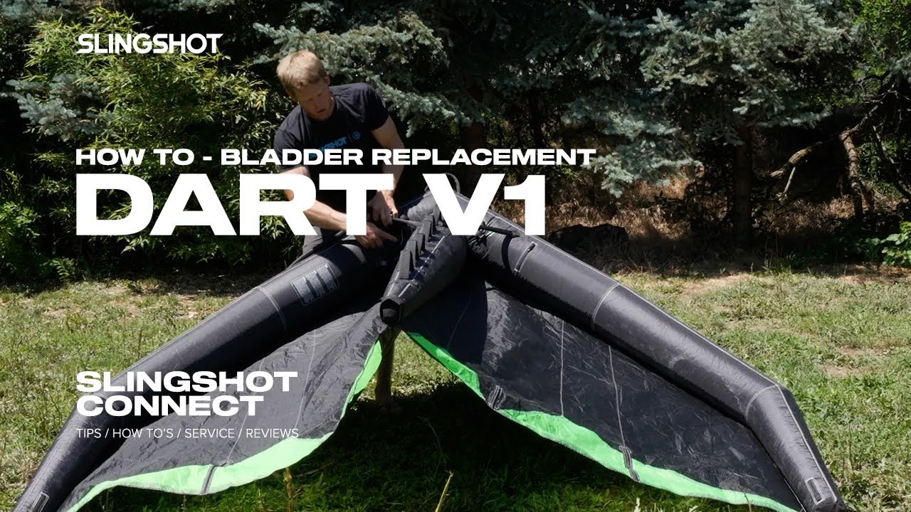 How to Replace your Strut Bladder on your Wing Surfing Dart Wing