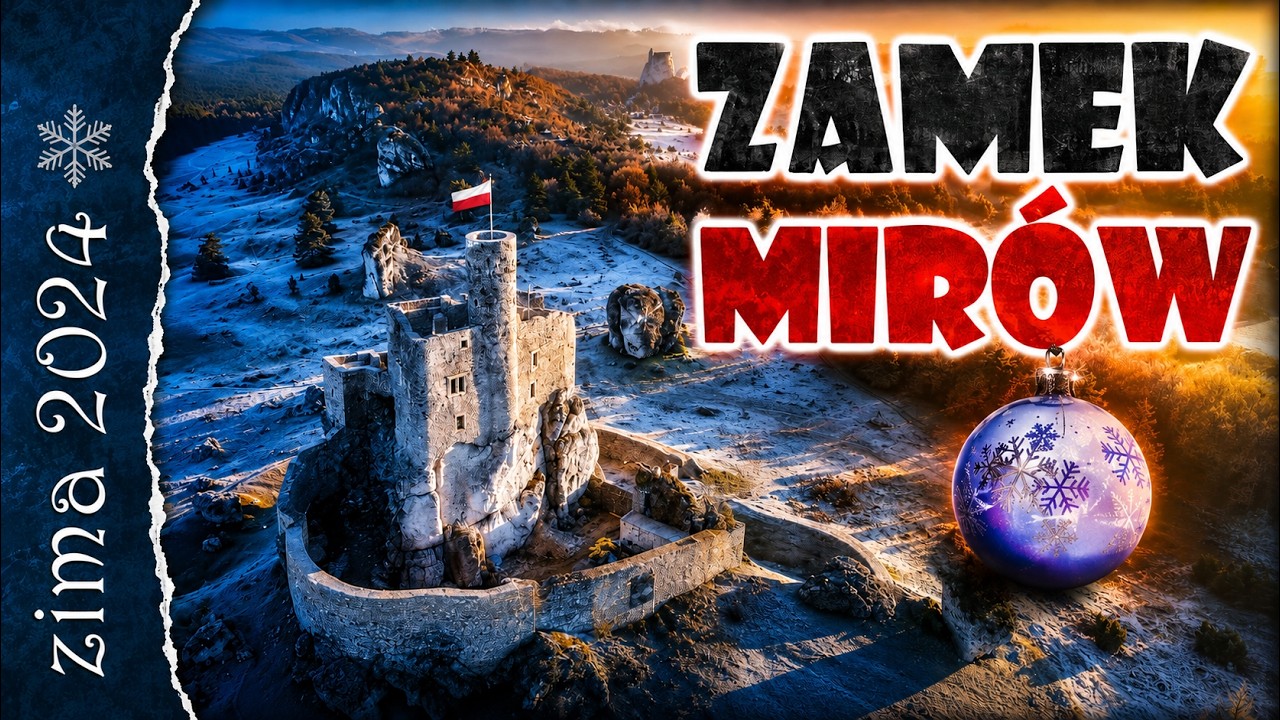 zamek w Mirowie❄️