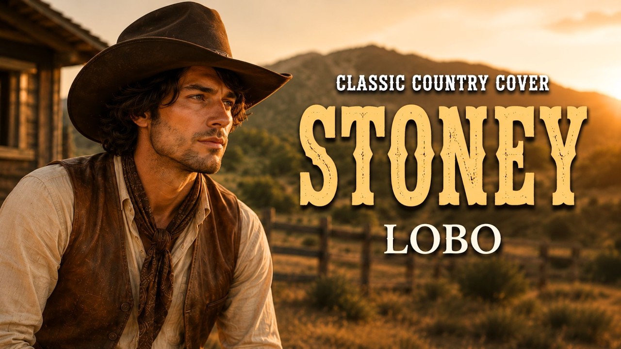 Stoney - Lobo Country Version (Lyrics) | Classic Country Cover | Dusty Road Classics